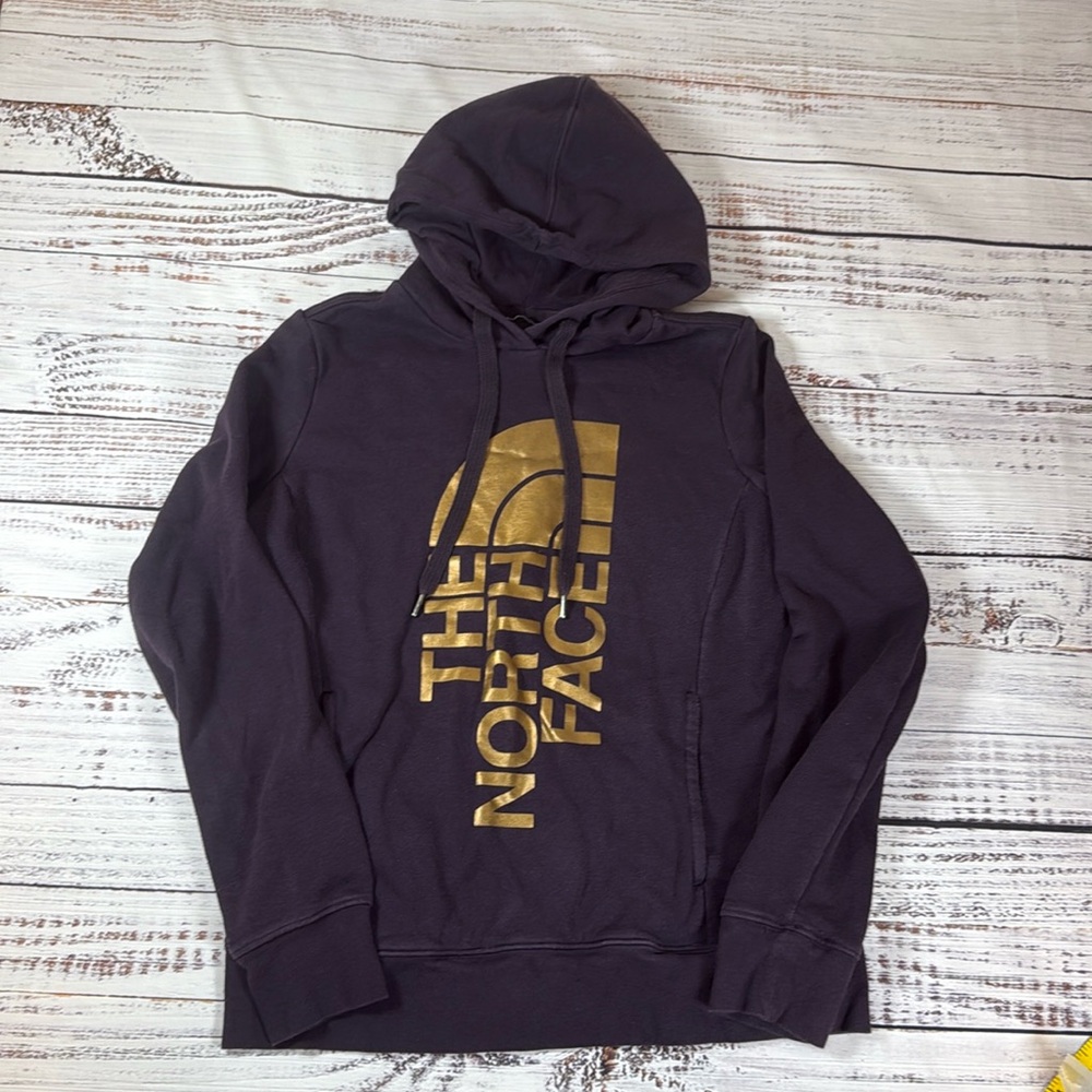 North face purple hoodie sweatshirt women medium